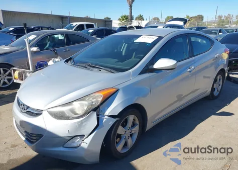 2012 Hyundai Elantra Gls (Ulsan Plant) from USA, damaged, VIN KMHDH4AE5CU272287